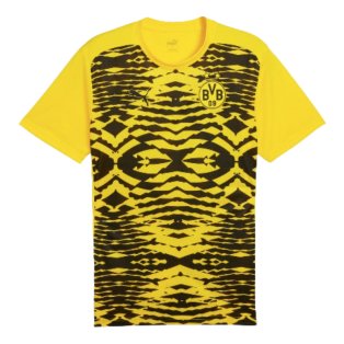 2024-2025 Borussia Dortmund Prematch SS Shirt (Yellow) - Kids