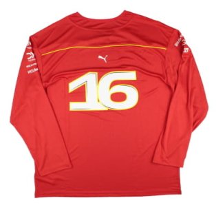 2024 Ferrari Team Hockey Jersey - Charles Leclerc 16