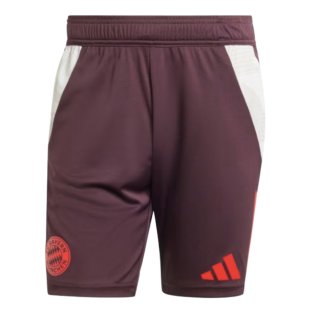 2024-2025 Bayern Munich Training Shorts (Shadow Maroon)