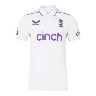 2024 England Cricket Test Replica Shirt