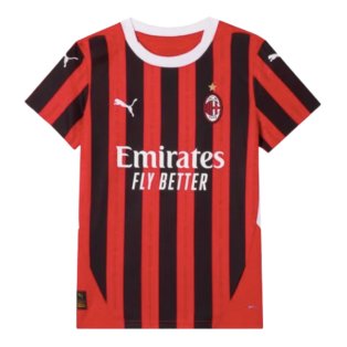 2024-2025 AC Milan Home Shirt (Kids)