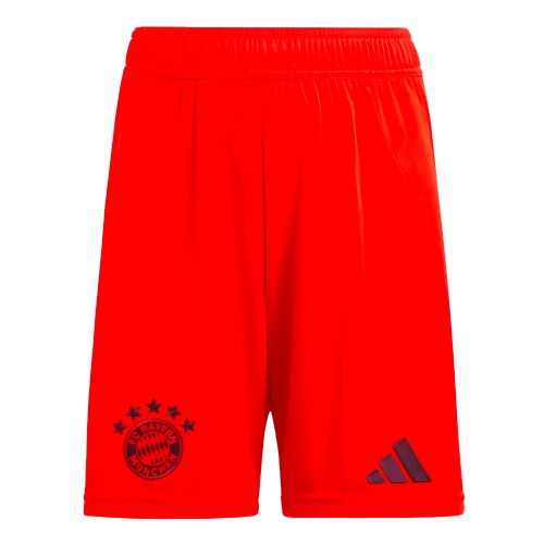 2024-2025 Bayern Munich Home Shorts (Red)
