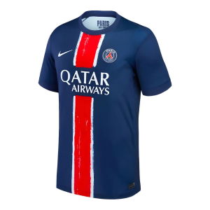 2024-2025 PSG Paris Saint Germain Home Shirt (D.Doue)