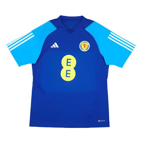 2023-2024 Scotland Player Issue Training Shirt (Blue)