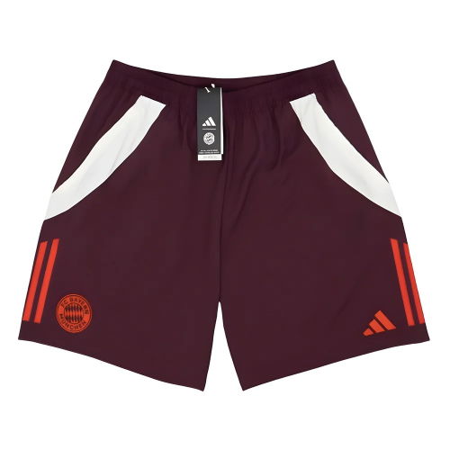 2024-2025 Bayern Munich Downtime Shorts (Shadow Maroon)