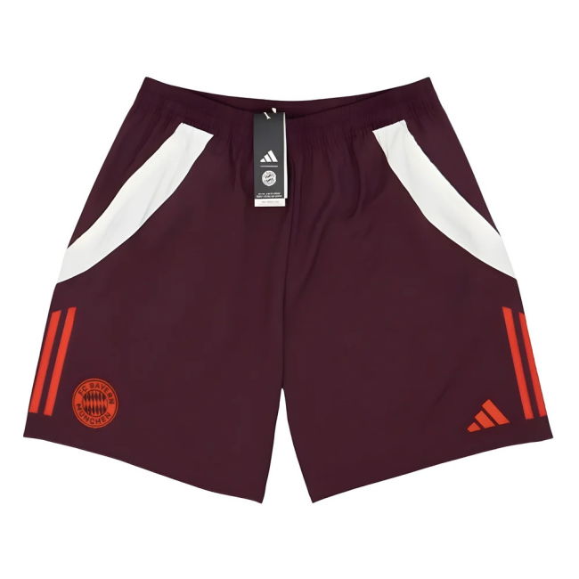 2024-2025 Bayern Munich Downtime Shorts (Shadow Maroon)