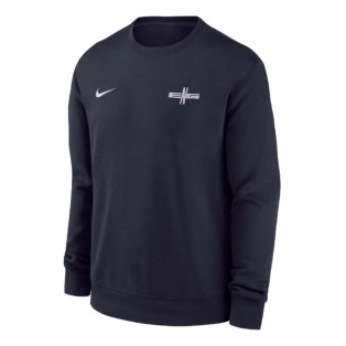 2024-2025 England Fleece Sweatshirt (Navy)