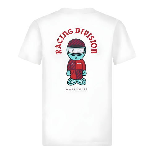 2024 Formula 1 F1 Graphic Tee (White) - Kids