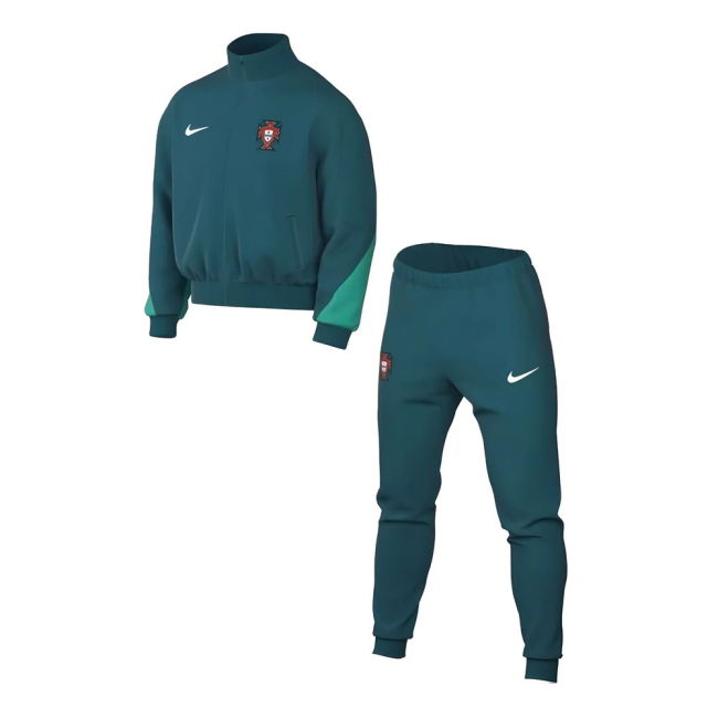 2024-2025 Portugal Dri-Fit Strike Tracksuit (Green)