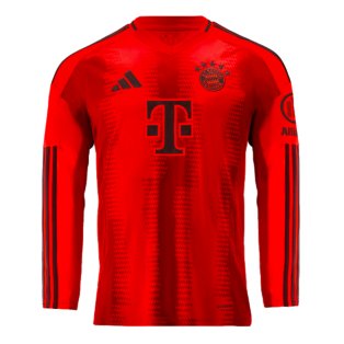 2024-2025 Bayern Munich Long Sleeve Home Shirt