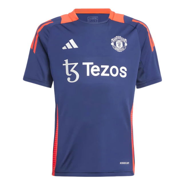 2024-2025 Man Utd Training Jersey (Night Indigo) - Kids