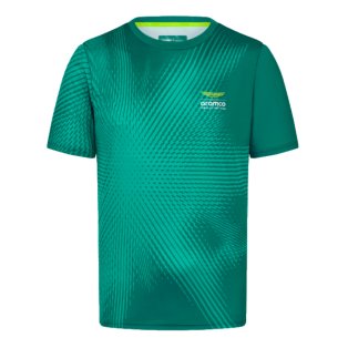 2024 Aston Martin Lifestyle Burst Active T-shirt (Green)