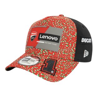 Ducati Lenovo Team 2024 Mugello Bagnaia Cap (Scarlet)