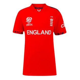 2024 England Cricket World Cup T20 Shirt Kids TM6762 096KIDS Uksoccershop