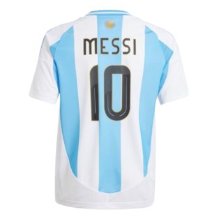 2024-2025 Argentina Lionel Messi Home Shirt - Kids