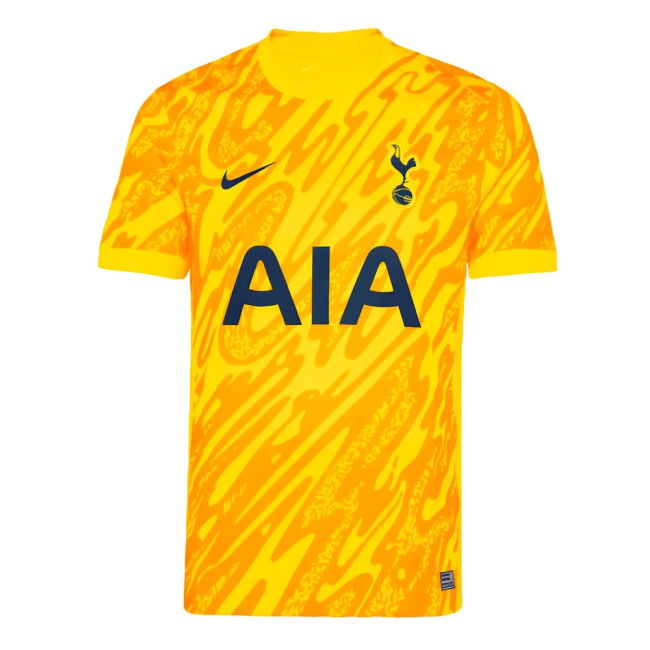 2024-2025 Tottenham Home Goalkeeper Shirt (Orange) - Kids