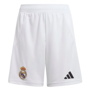 2024-2025 Real Madrid Home Shorts (White) - Kids