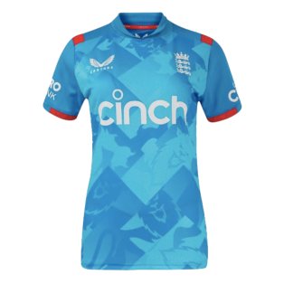2024-2025 England Cricket ODI Replica S/S T-Shirt (Womens)