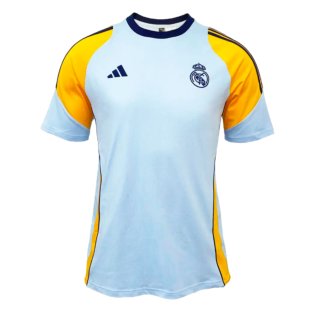 2024-2025 Real Madrid Training Tee (Glow Blue)