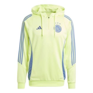 2024-2025 Ajax Hooded Track Top (Yellow)