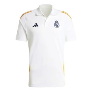 2024-2025 Real Madrid Polo Shirt (White)