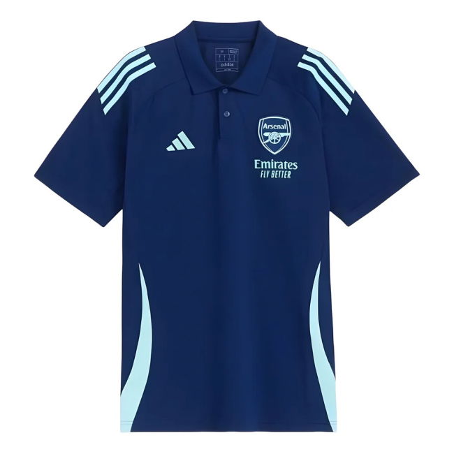 2024-2025 Arsenal Polo Shirt (Night Sky)