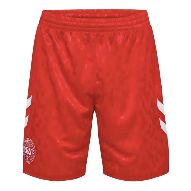 2024-2025 Denmark Away Shorts (Red)