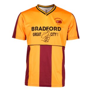 1987-1988 Bradford City Home Retro Shirt
