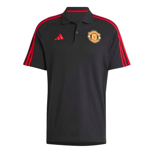 2024-2025 Man Utd DNA Polo Shirt (Black)