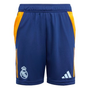 2024-2025 Real Madrid Training Shorts (Navy) - Kids