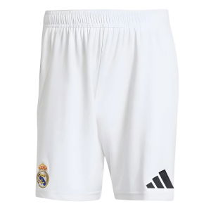 2024-2025 Real Madrid Home Shorts (White)