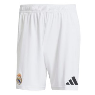 2024-2025 Real Madrid Home Shorts (White)