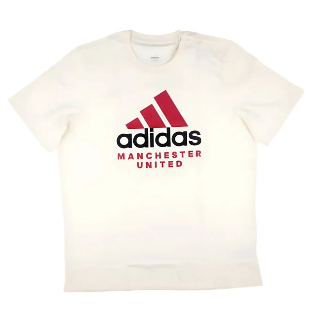 2024-2025 Man Utd SZN Graphic Tee (Cream White)