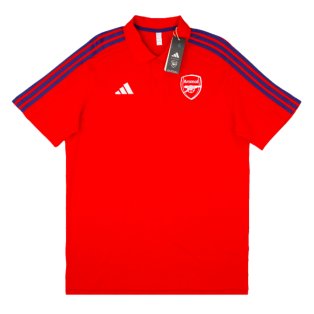 2024-2025 Arsenal DNA Polo Shirt (Red)