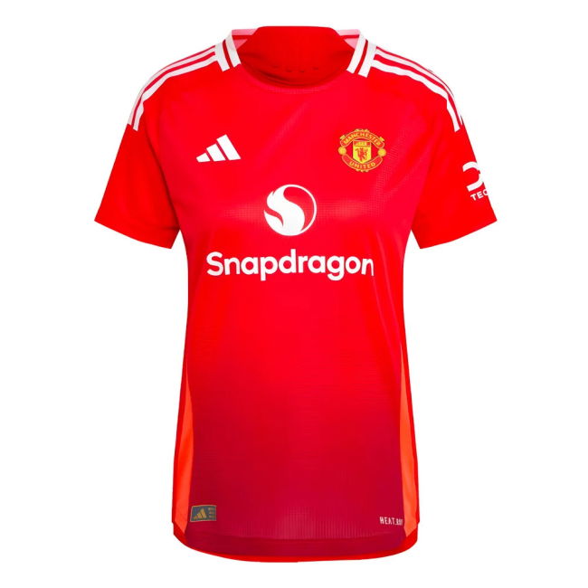 2024-2025 Man Utd Authentic Home Shirt (Womens)