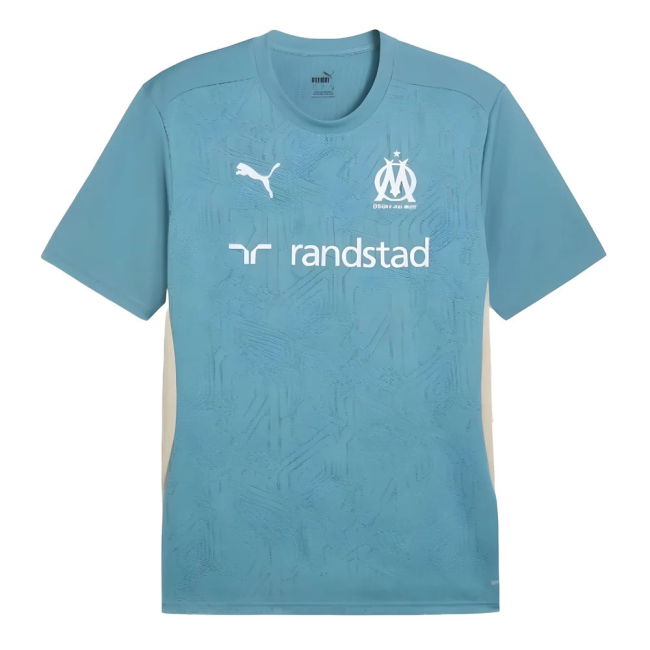 2024-2025 Marseille Training Shirt (Bold Blue)