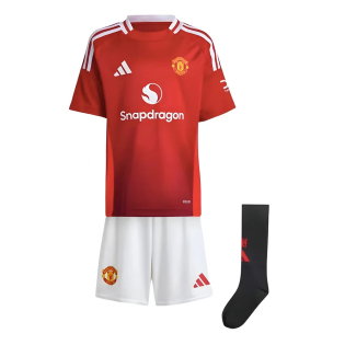 2024-2025 Man Utd Home Mini Kit [IT1980] - Uksoccershop