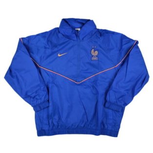 2024-2025 France Windrunner Anorak Jacket (Blue)