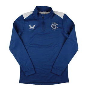 2023-2024 Rangers Coaches Matchday Fleece 1/4 Zip Midlayer