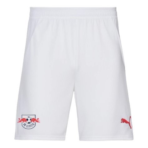 2024-2025 Red Bull Leipzig Home Shorts (White)
