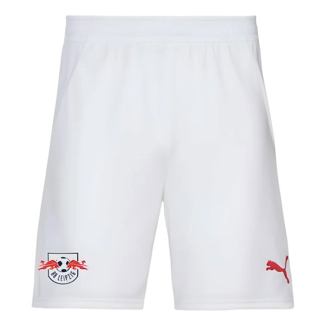 2024-2025 Red Bull Leipzig Home Shorts (White)