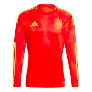 2024-2025 Spain Long Sleeve Home Shirt