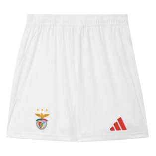 2024-2025 Benfica Home Shorts (White)