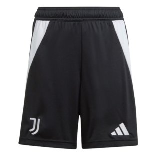 2024-2025 Juventus Home Shorts (Black) - Kids