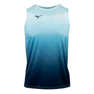 2024-2025 Lazio Graphic Sleeveless Training Shirt (Ice Blue)