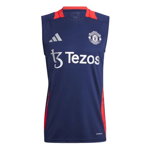 2024-2025 Man Utd Sleeveless Jersey (Night Indigo)