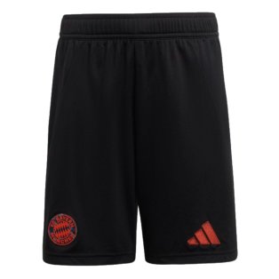 2024-2025 Bayern Munich Away Shorts (Black) - Kids
