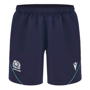 2024-2025 Scotland Rugby Bermuda Travel Shorts (Navy)