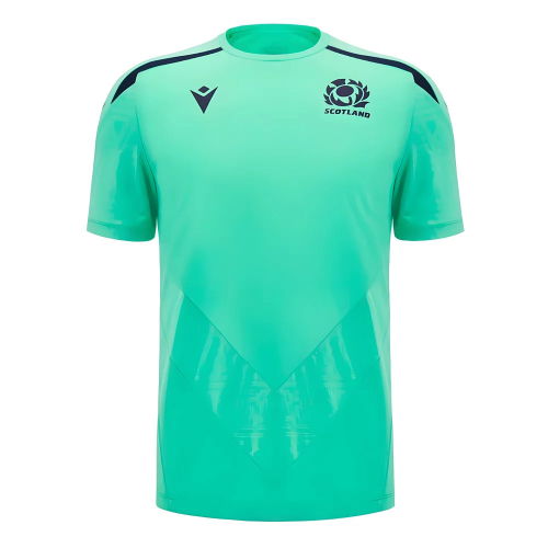 2024-2025 Scotland Rugby Poly Training Shirt (Green)