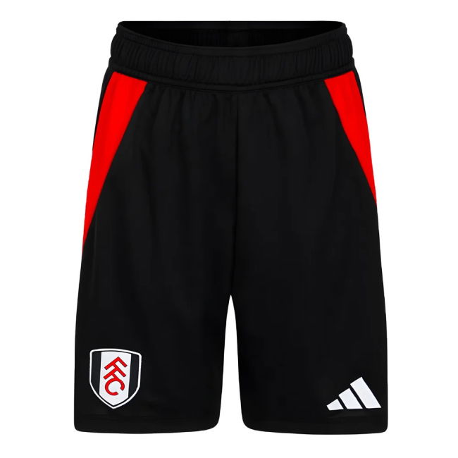 2024-2025 Fulham Home Shorts (Black) - Kids